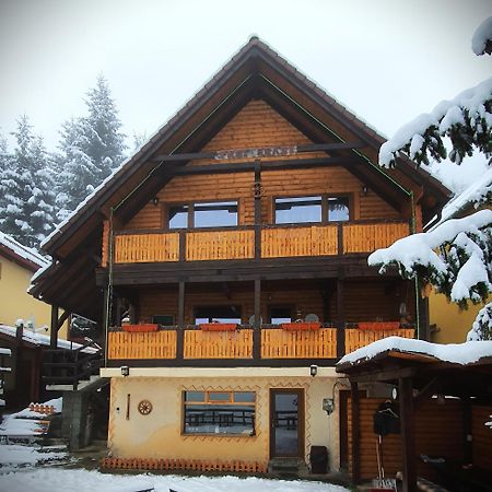 Cabana "Trei Brazi " Retezat Rîu de Mori Buitenkant foto